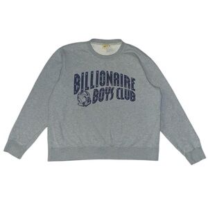 Billionaire Boys Club Sweatshirt Gray Pullover Astronaut Designer XXL (Q)